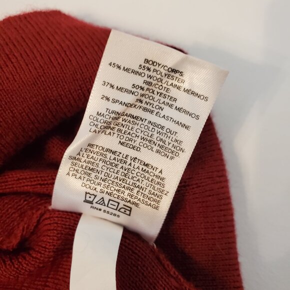 Express Merino Wool Blend crew neck Men's sweeter Size M. - Picture 7 of 10